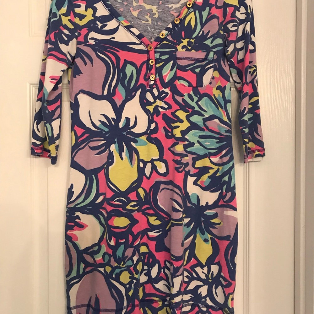 Beautiful multicolored Lilly Pulitzer dress! XS